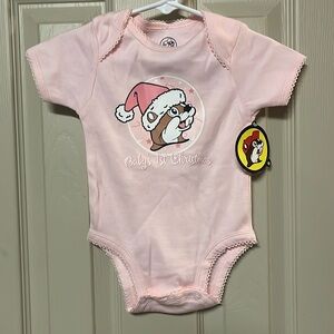 Bucee’s Baby’s first Christmas onesie